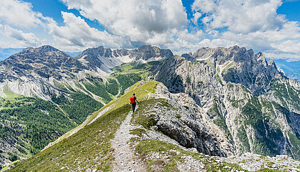 (c) TVB Osttirol / rauf-und-davon.at Madonnen Klettersteig