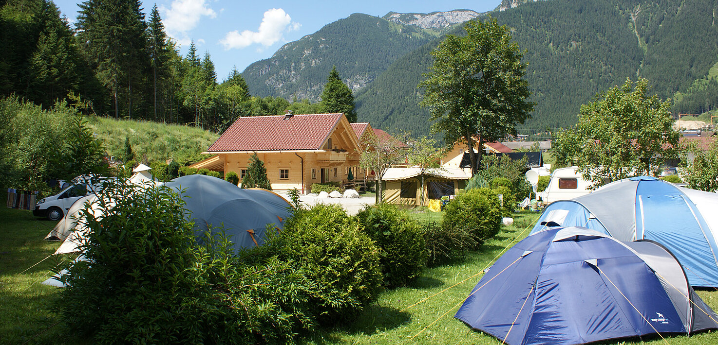 Karwendel-Camping und Achenseer Hüttendörfl