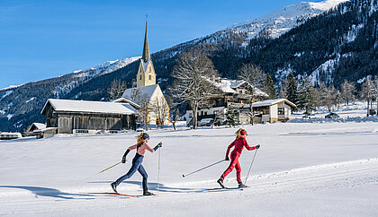 (c) TVB Osttirol / Peter Maier Langlaufen im Defereggental